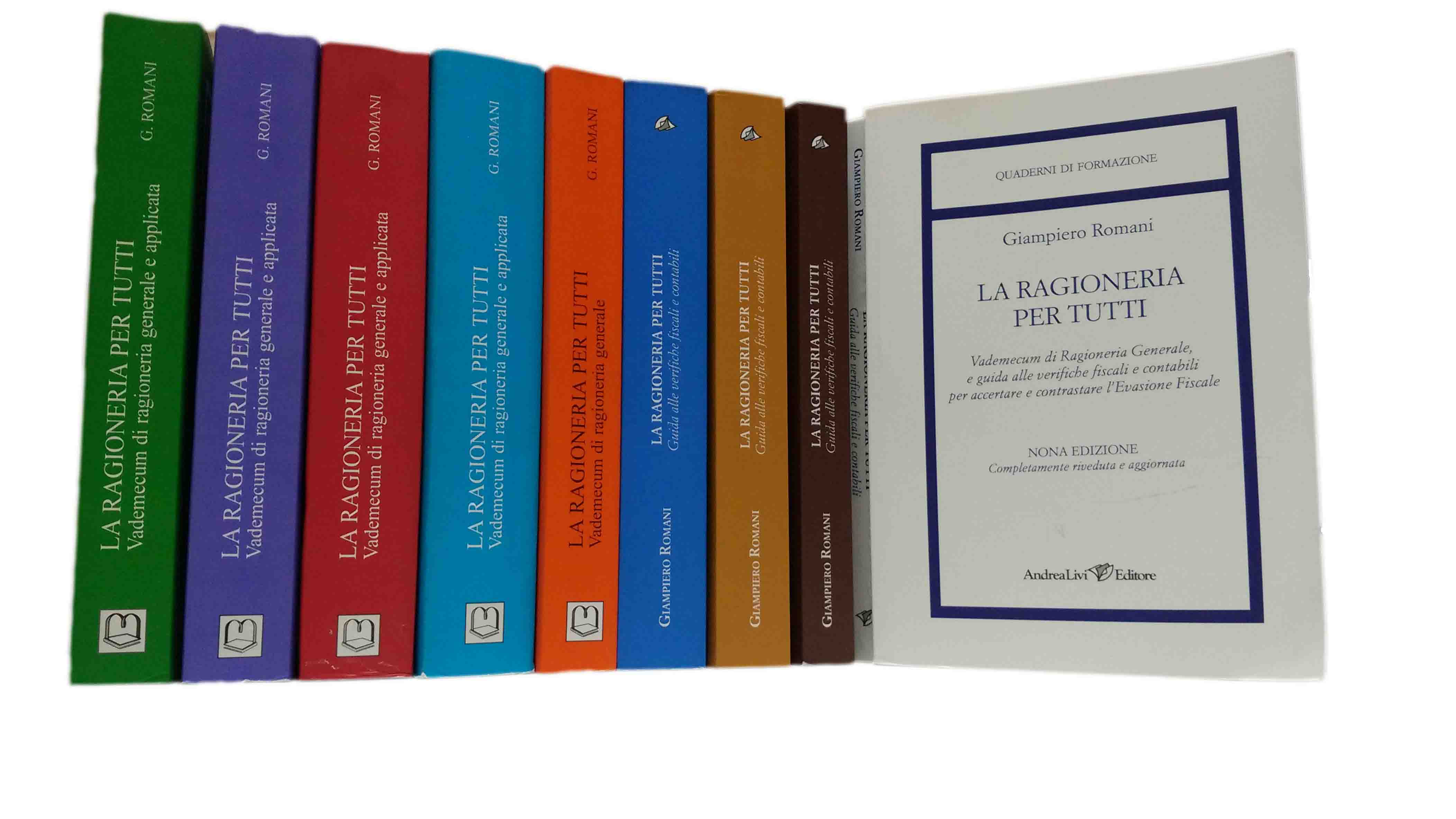 I libri «La Ragioneria per tutti» di Giampiero Romani